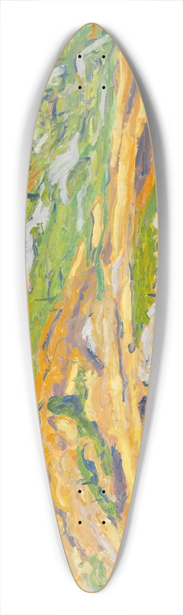 Allen Tucker - The Rise 39.3 inch art pintail longboard deck