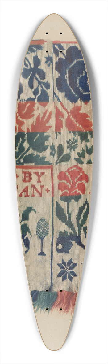 Alois E. Ulrich - Coverlet 39.3 inch art pintail longboard deck