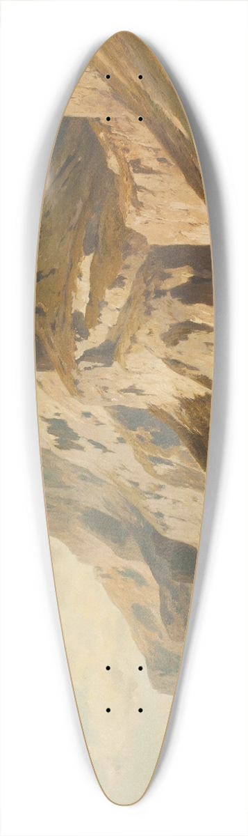 Alois Kirnig - Hrad Toblino U Tridentu V Severn Itlii 39.3 inch art pintail longboard deck
