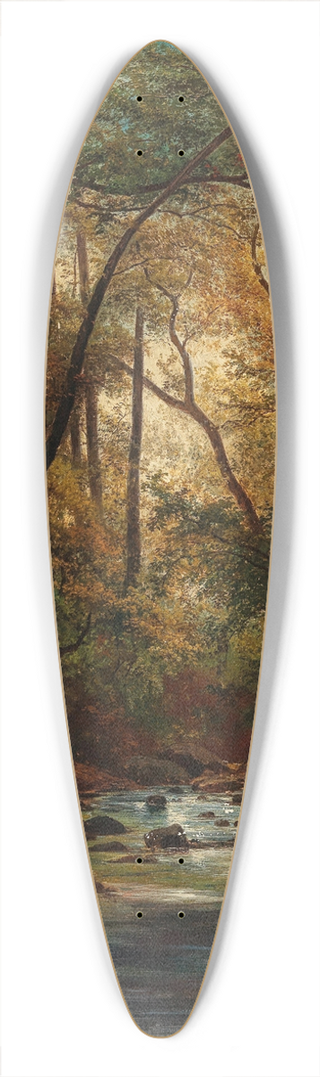 Alois Kirnig - Partie aus Rothmans 39.3 inch art pintail longboard deck