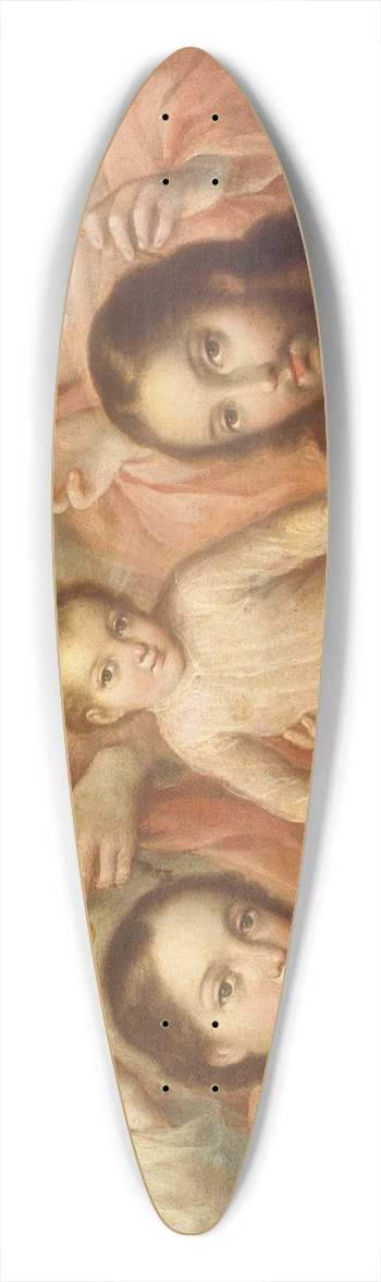 Alonso Lpez De Herrera - The Trinities of Earth and Sky 39.3 inch art pintail longboard deck