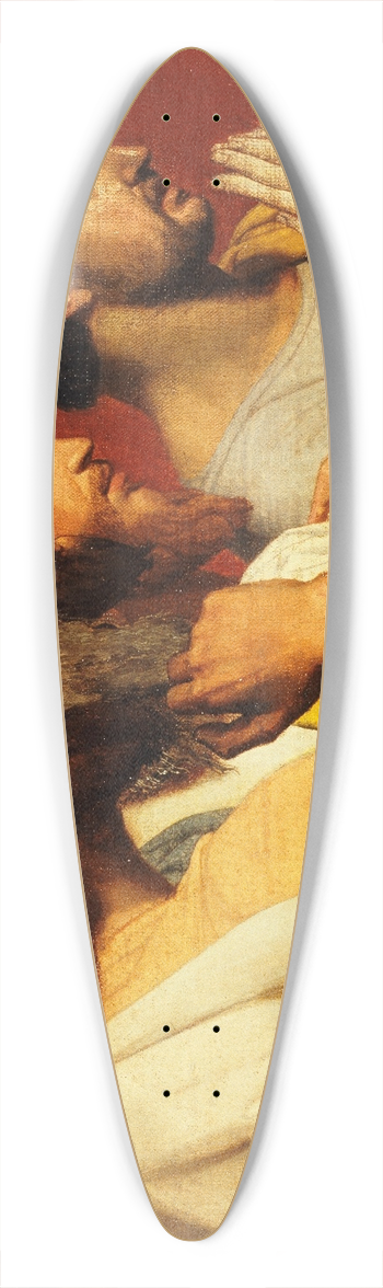 Alphonse-Henri Perin - Groupe dAptres lors de la Cne (tourns vers la droite) 39.3 inch art pintail longboard deck