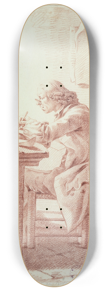 Benigno Bossi - Portrait prsum de lartiste 8.25 inch art skate deck