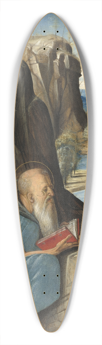 Alvise Vivarini - Saint Jerome Reading 39.3 inch art pintail longboard deck