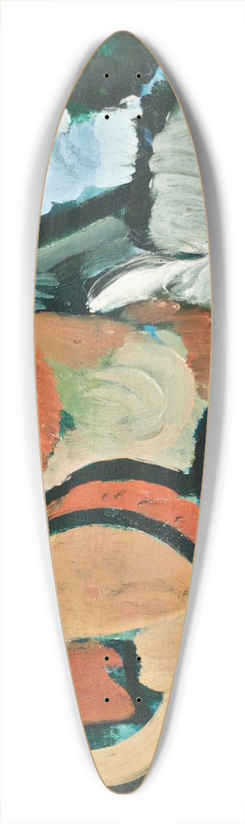 Amadeo de Souza-Cardoso - Cavaquinho 39.3 inch art pintail longboard deck