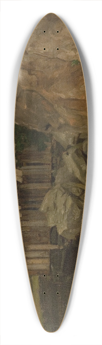 Amaldus Nielsen - Hittere 39.3 inch art pintail longboard deck
