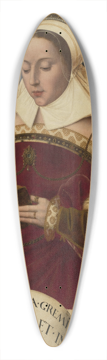Ambrosius Benson - Persian Sybil 39.3 inch art pintail longboard deck