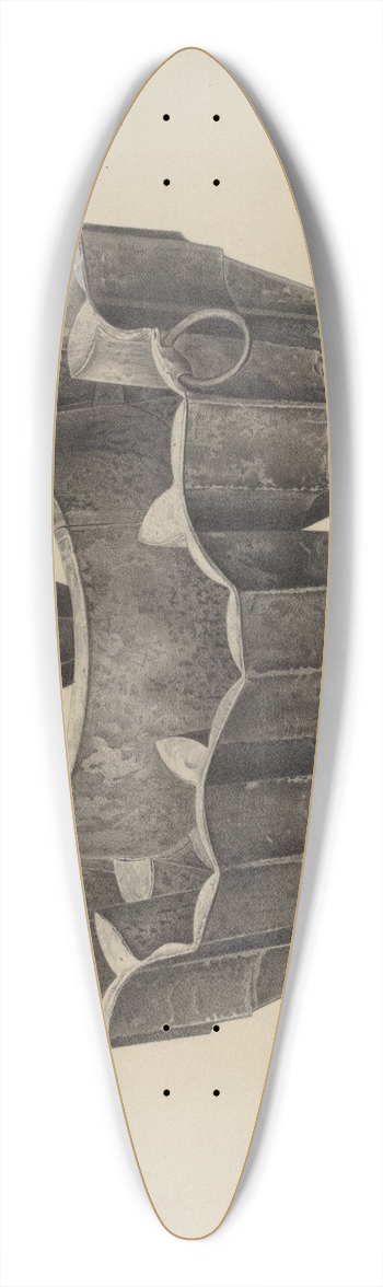 Amelia Tuccio - Cake Mold 39.3 inch art pintail longboard deck