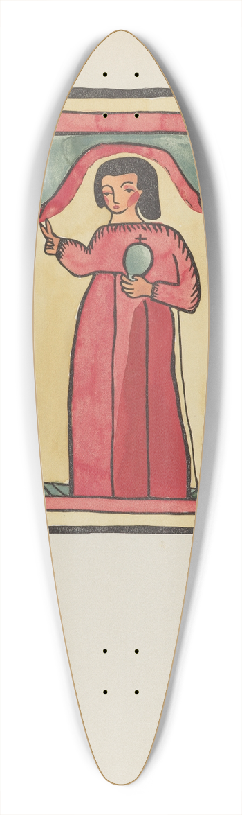 American 20th Century - Plate 25  The Lost Child  From Portfolio Spanish Colonial Designs of New Mexico 39.3 inch art pintail longboard deck