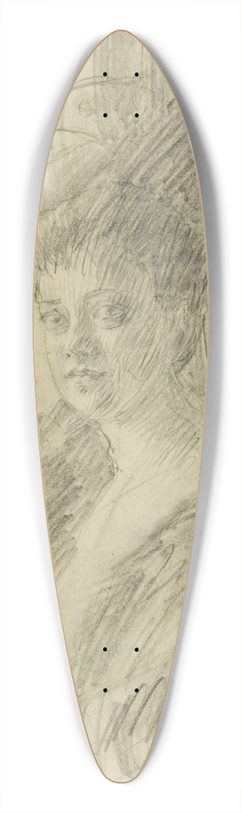 Anders Zorn - Betty Nansen 39.3 inch art pintail longboard deck
