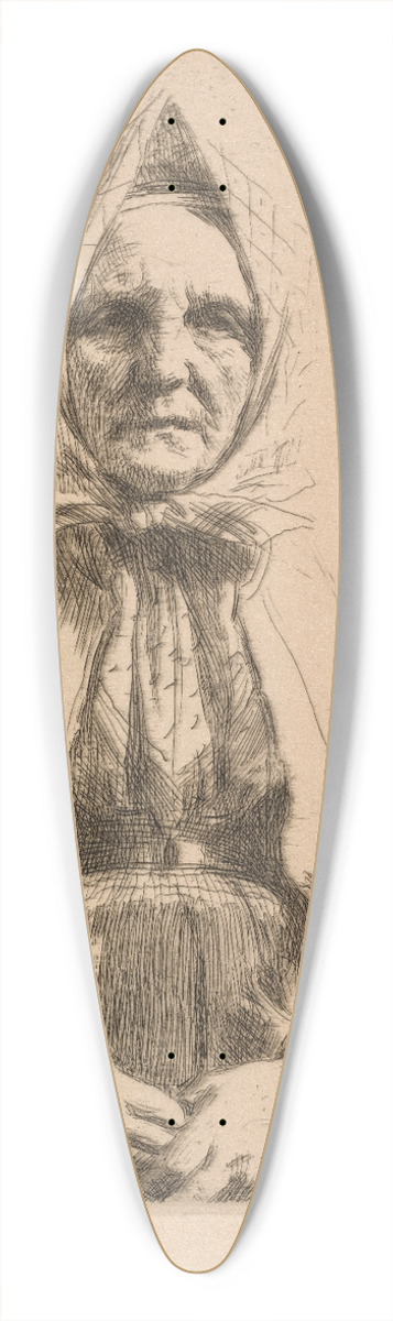 Anders Zorn - Mona 39.3 inch art pintail longboard deck