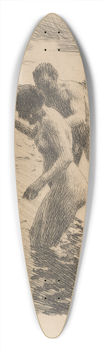 Anders Zorn - Pilot 39.3 inch art pintail longboard deck