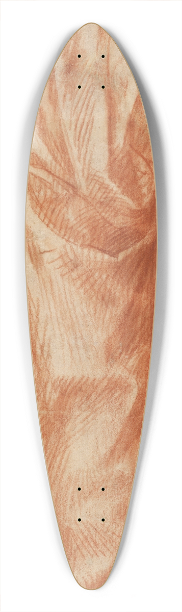 Andrea del Sarto - Drapery Study 39.3 inch art pintail longboard deck