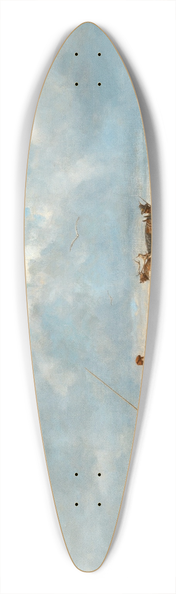 Andreas Marko - After the Hunt 39.3 inch art pintail longboard deck