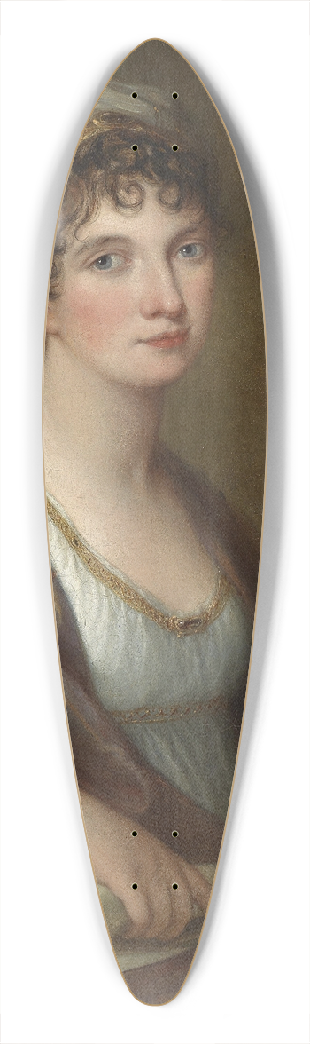 Angelica Kauffmann - Portrait of Princess Franziska von Kaunitz-Rietberg 39.3 inch art pintail longboard deck