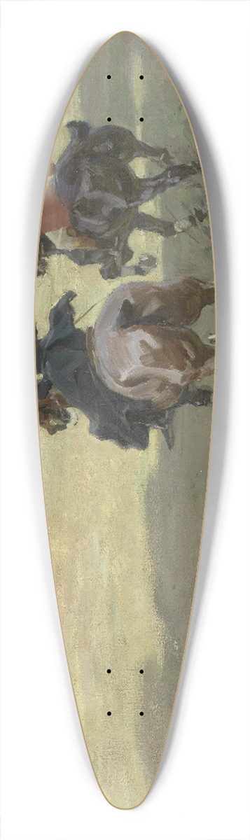Angelo Jank - Parforcejagd 39.3 inch art pintail longboard deck
