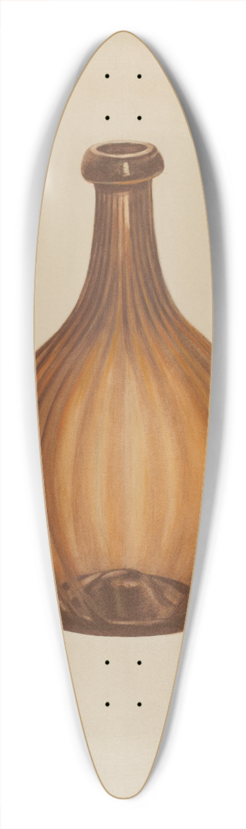 Anna Aloisi - Bottle 39.3 inch art pintail longboard deck
