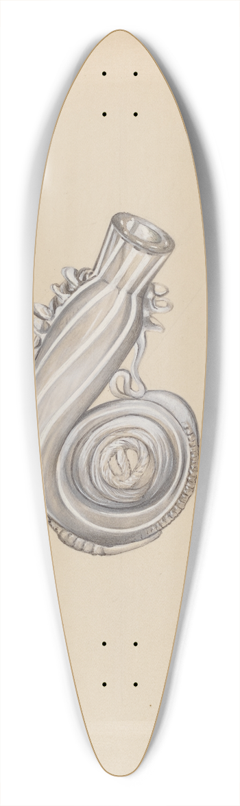Anna Aloisi - Scent Bottle 39.3 inch art pintail longboard deck
