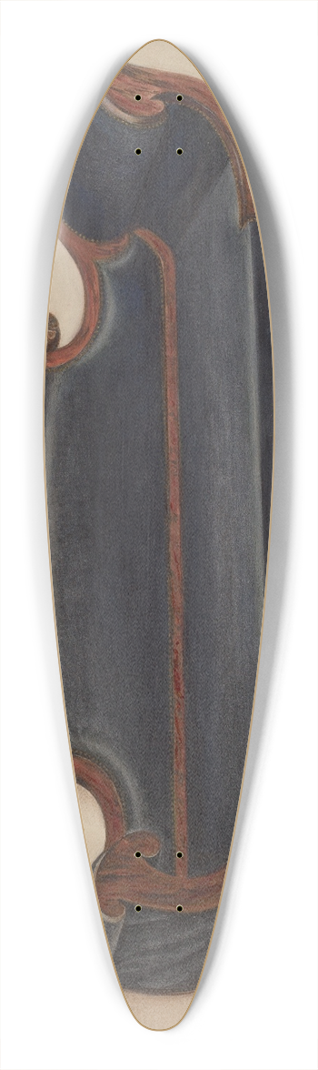 Anna Aloisi - Sofa 39.3 inch art pintail longboard deck
