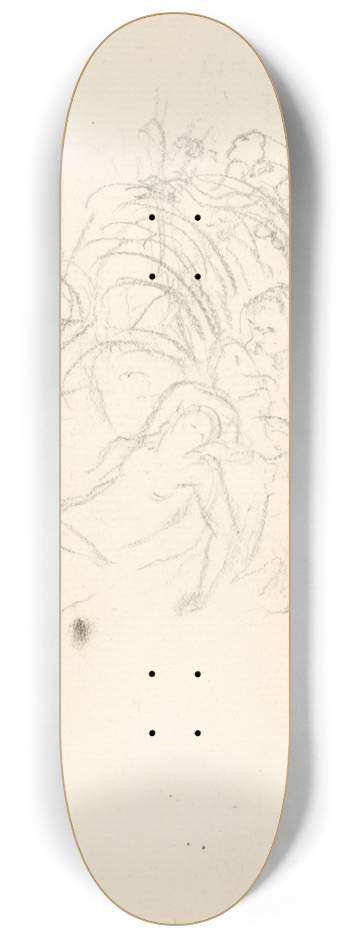 Benjamin West - Sketch 8.25 inch art skate deck