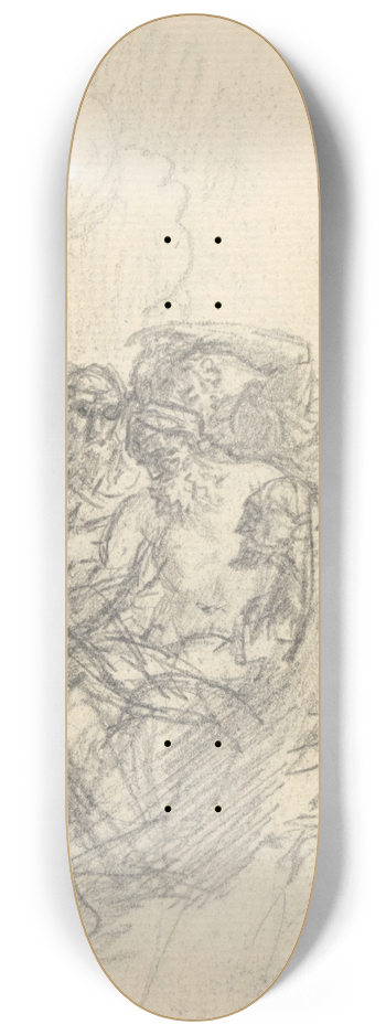 Benjamin West - Study 8.25 inch art skate deck