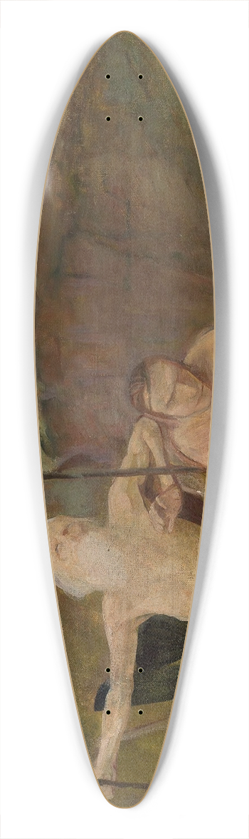 Anna Berent - Reapers 39.3 inch art pintail longboard deck