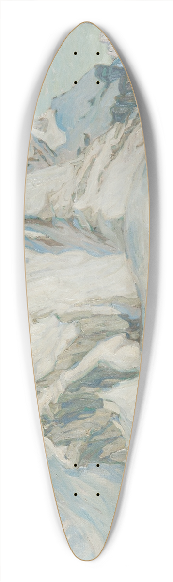 Anna Boberg - After the Massacre. Study from North Norway 39.3 inch art pintail longboard deck