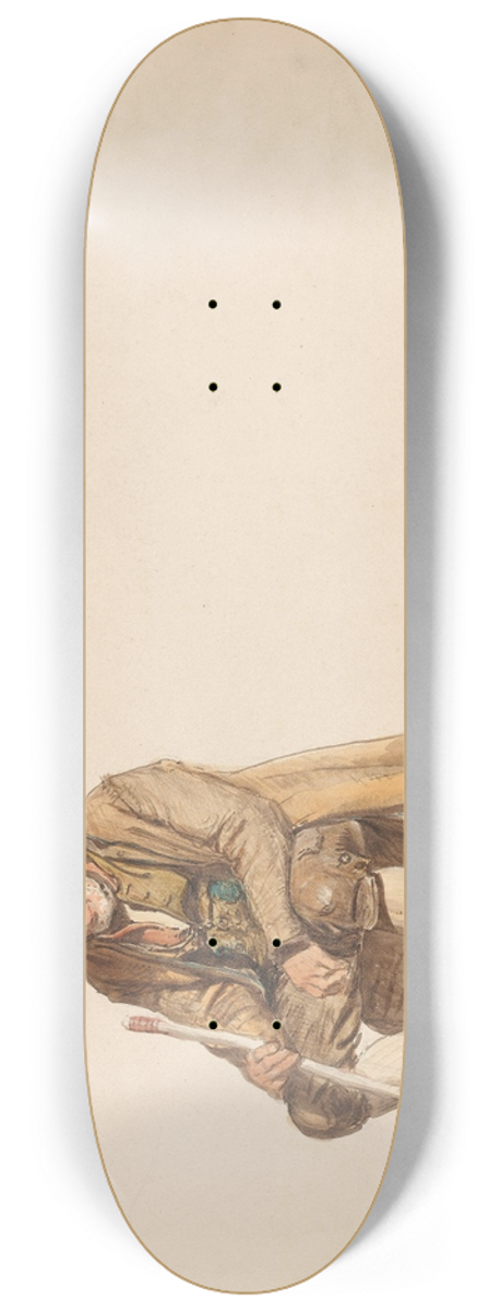 Adolph Tidemand - Brura Peer, Vossevangen 8.25 inch art skate deck