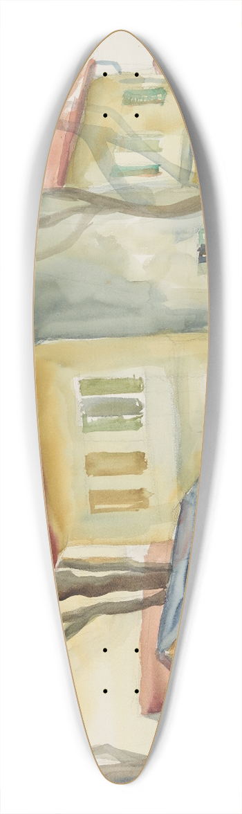 Anny Dollschein - Bei der Steinbachmaut 39.3 inch art pintail longboard deck