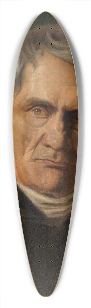 Anselm Feuerbach - Bildnis eines lteren Herrn 39.3 inch art pintail longboard deck