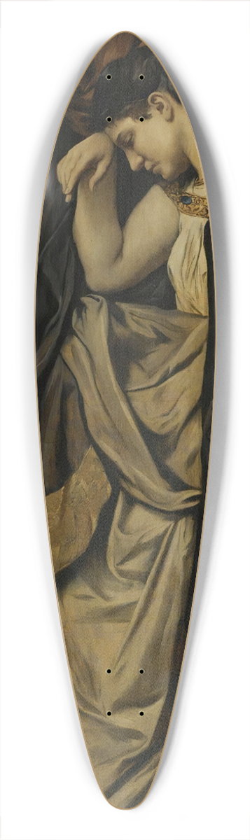 Anselm Feuerbach - Medea 39.3 inch art pintail longboard deck