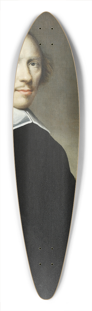 Anthonie Palamedesz. - Portrait of a man with a book 39.3 inch art pintail longboard deck