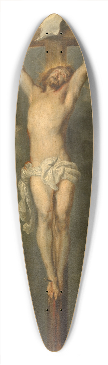 Anthony van Dyck - Christ on the Cross 39.3 inch art pintail longboard deck