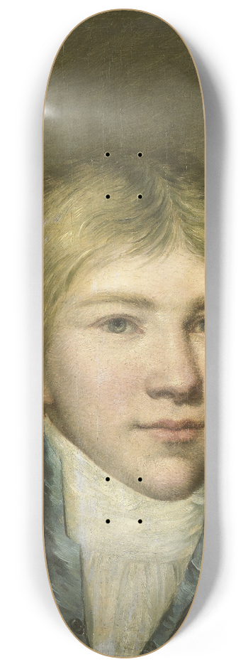 Benjamin Wolff - Portrait of Hendrik Arend van den Brink at the Age of Seventeen 8.25 inch art skate deck