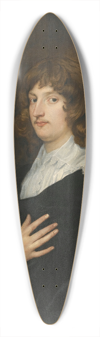 Anthony van Dyck - Portrait Of William Russell, 5th Earl And Later 1st Duke Of Bedford (1616-1700) 39.3 inch art pintail longboard deck