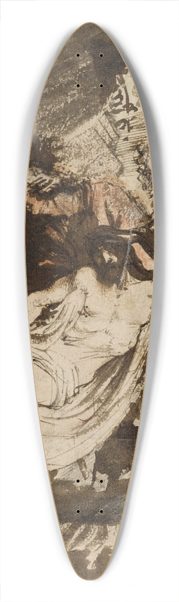 Anthony van Dyck - The Entombment 39.3 inch art pintail longboard deck