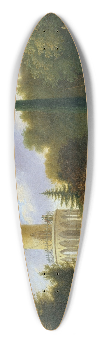 Antoine Guyot - Le Moulin de la Folie-Beaujon 39.3 inch art pintail longboard deck