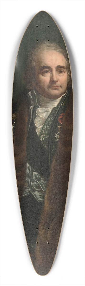 Antoine-Jean Gros - Portrait of Count Jean-Antoine Chaptal 39.3 inch art pintail longboard deck