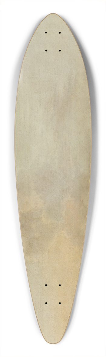Antoine van der Steen - View of the Dardanelles 39.3 inch art pintail longboard deck