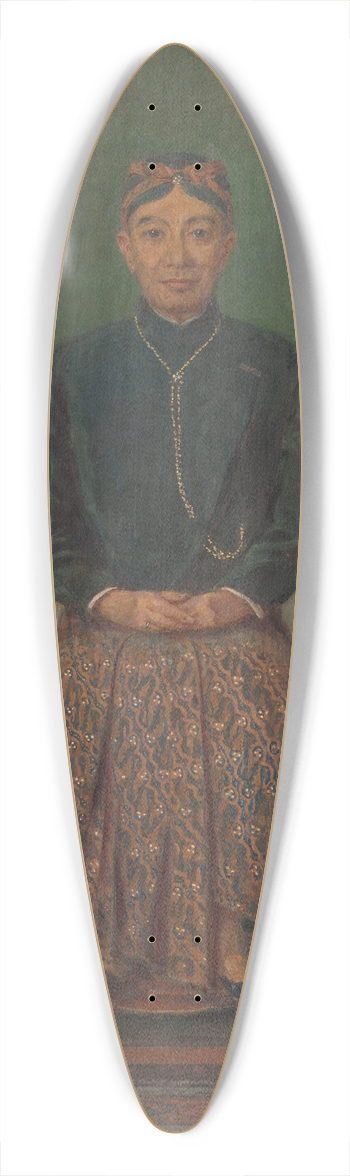 Anton Abraham van Anrooy - Portret van Pangeran Ario Soejono, minister zonder portefeuille in oorlogskabinet te Londen 39.3 inch art pintail longboard deck