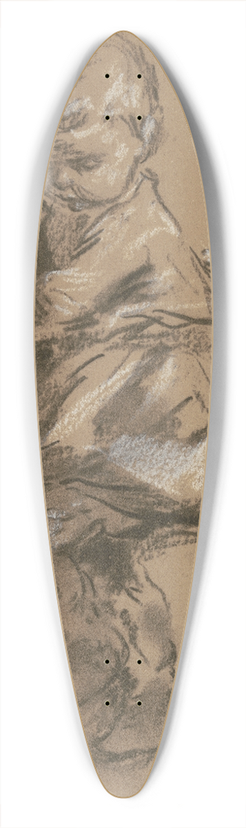 Anton Burger - Kleines Kind auf dem Arm der Mutter 39.3 inch art pintail longboard deck