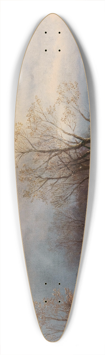 Anton Doll - A Vast Winter Landscape 39.3 inch art pintail longboard deck