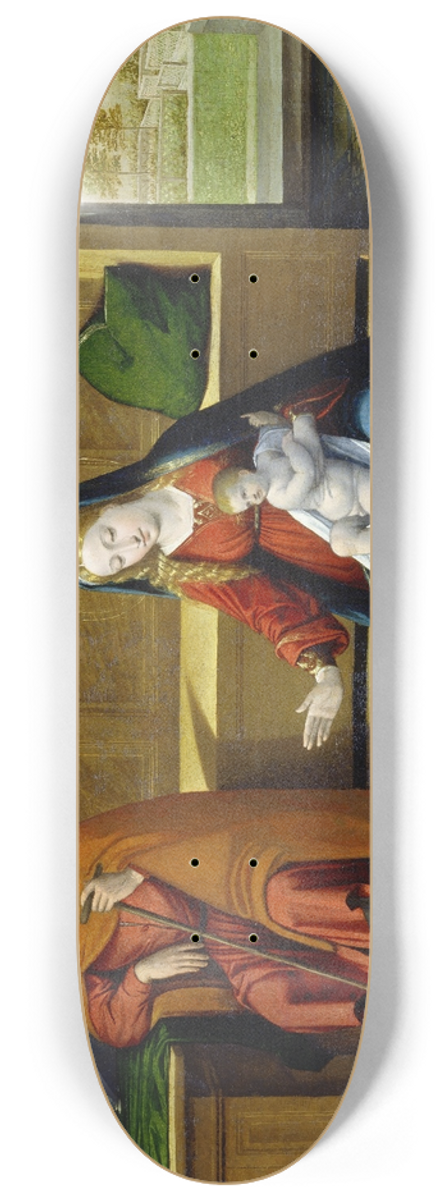 Benvenuto Tisi - The Holy Family 8.25 inch art skate deck