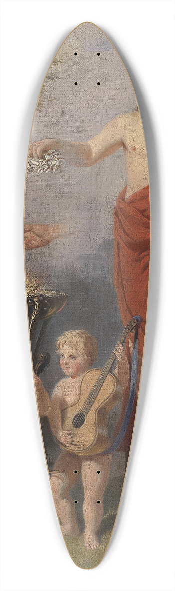 Anton Ebert - Allegorie auf die Wahrheit und Toleranz 39.3 inch art pintail longboard deck