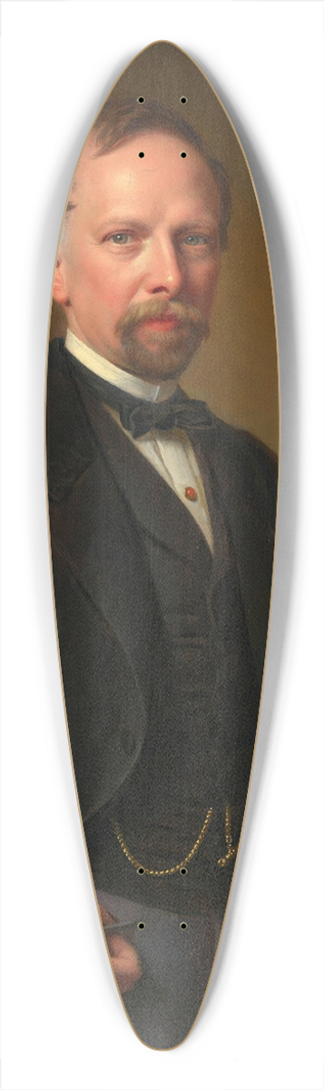 Anton Einsle - Matthias Stricker, Fabrikant 39.3 inch art pintail longboard deck