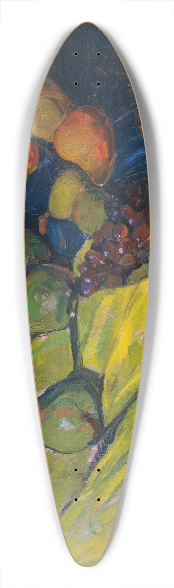 Anton Faistauer - Stillleben Mit Frchten Auf Grnem Tuch 39.3 inch art pintail longboard deck