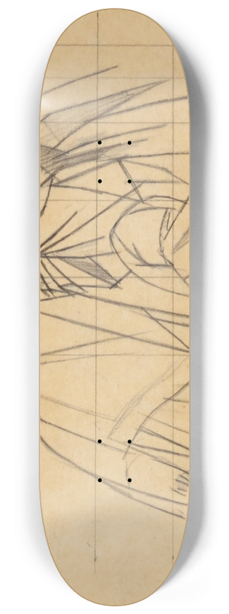 Bernard Boutet de Monvel - Femmes sur la terrasse 8.25 inch art skate deck