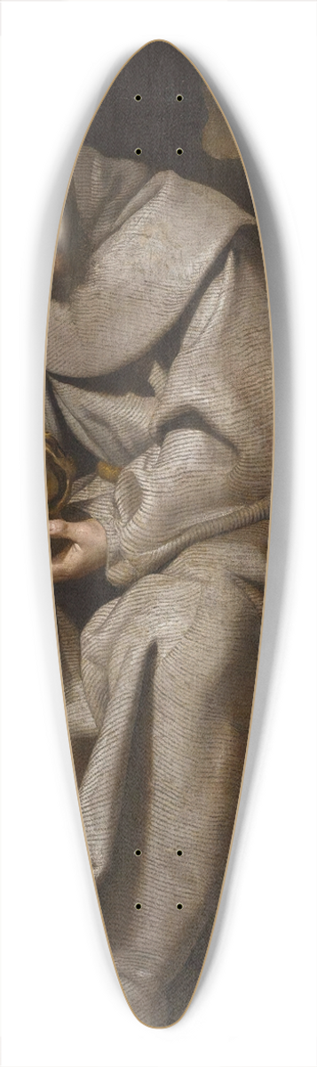 Antonio Arias Fernndez - Saint Francis 39.3 inch art pintail longboard deck