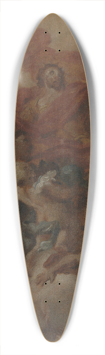Antonio Balestra - The glorification of St. Oswald 39.3 inch art pintail longboard deck