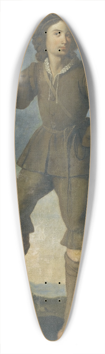 Antonio del Castillo Y Saavedra - David 39.3 inch art pintail longboard deck